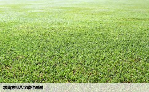 求南方批八字软件谢谢