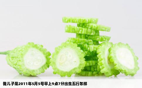 我儿子是2011年5月5号早上9点7分出生五行怎样
