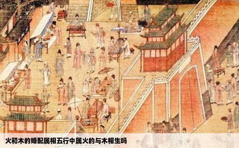 火和木的婚配属相五行中属火的与木相生吗