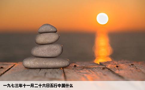 一九七三年十一月二十六日五行中属什么