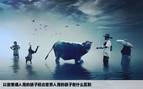 以前普通人用的轿子和达官贵人用的轿子有什么区别