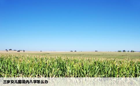三岁女儿脚是内八字怎么办
