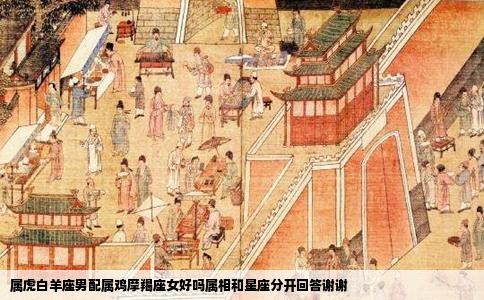 属虎白羊座男配属鸡摩羯座女好吗属相和星座分开回答谢谢