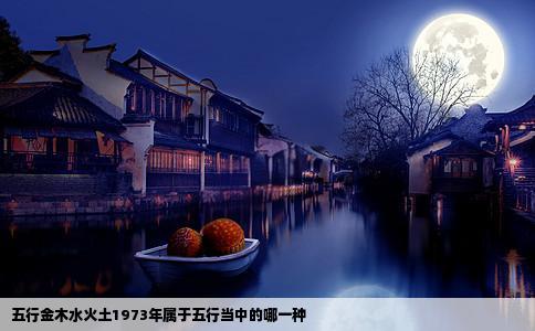 五行金木水火土1973年属于五行当中的哪一种