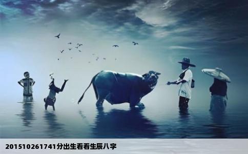 201510261741分出生看看生辰八字