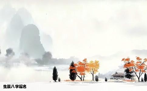 生晨八字起名