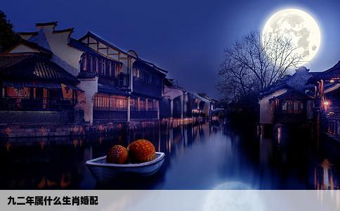 九二年属什么生肖婚配