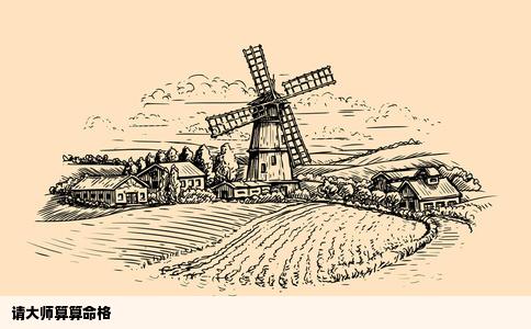 请大师算算命格