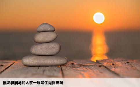 属龙和属马的人在一起是生肖相克吗