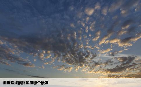 血型指纹属相星座哪个最准