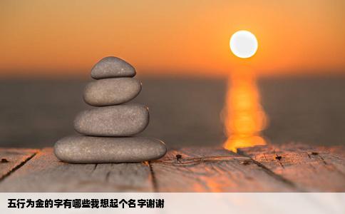 五行为金的字有哪些我想起个名字谢谢