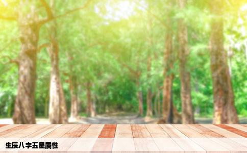 生辰八字五星属性