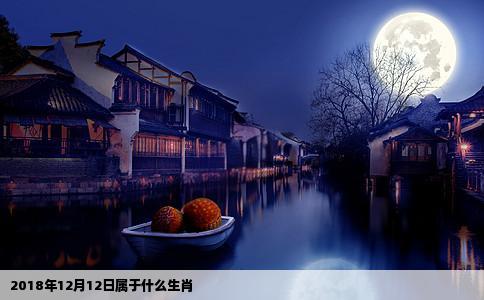 2018年12月12日属于什么生肖