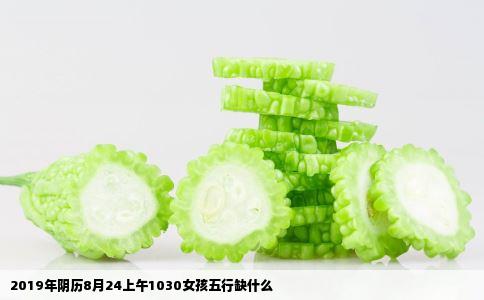 2019年阴历8月24上午1030女孩五行缺什么