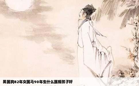 男属狗82年女属马90年生什么属相孩子好