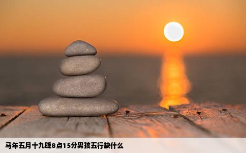 马年五月十九晚8点15分男孩五行缺什么