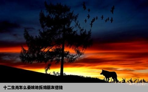 十二生肖怎么委婉地拒绝朋友借钱