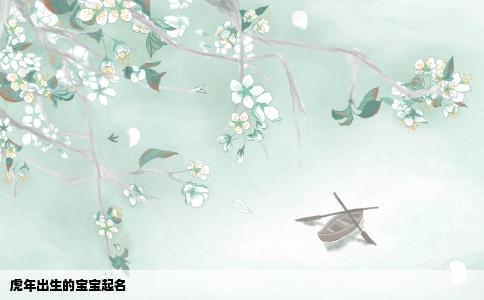 虎年出生的宝宝起名