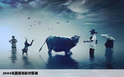 2005年属相年龄对照表