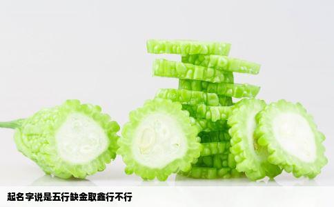 起名字说是五行缺金取鑫行不行