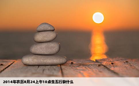 2014年农历8月24上午10点生五行缺什么