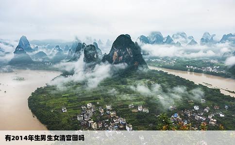 有2014年生男生女清宫图吗