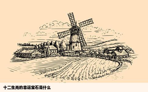 十二生肖的幸运宝石是什么